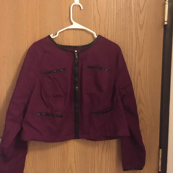 JESSICA London boysenberry shrug jacket size 16 new never worn - Picture 1 of 3